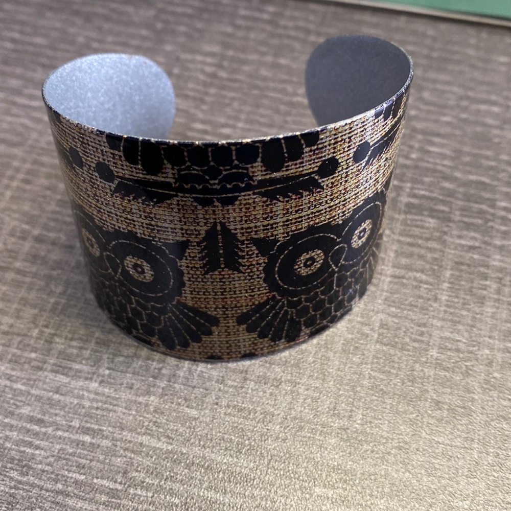 Owl cuff bracelet